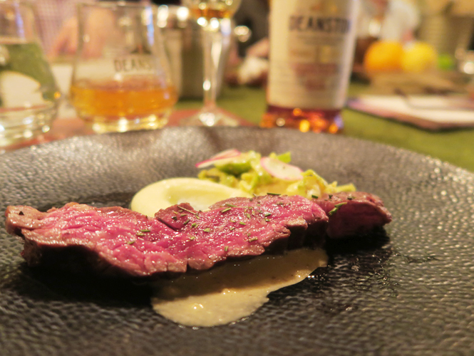 2016.12.09 「Deanston 重雪莉桶12年單一麥芽威士忌」新品發表餐會(賦樂旅居 TK Seafood & Steak)