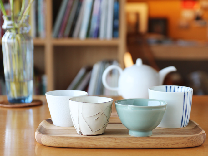 東方杯盛西式茶，綠茶杯喝紅茶