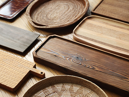 情味溫潤,茶托盤