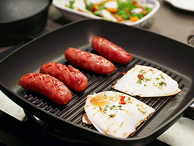 中秋。在家「仿」烤肉