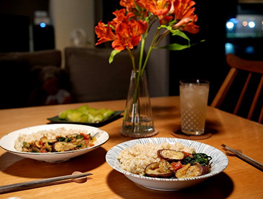 2025.11.26～12.04 辛芳鮮甘，茄子咖哩飯