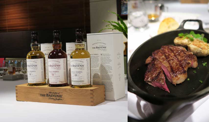 2015.03.17 「THE BALVENIE Single Barrel 單一麥芽威士忌品酒餐會」（N° 168 Prime 牛排館）