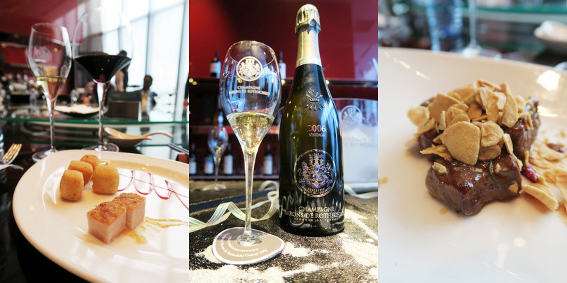 2015.11.13 「法國Baron de Rothschild 年份香檳」品酒午宴（W 紫豔中餐廳）