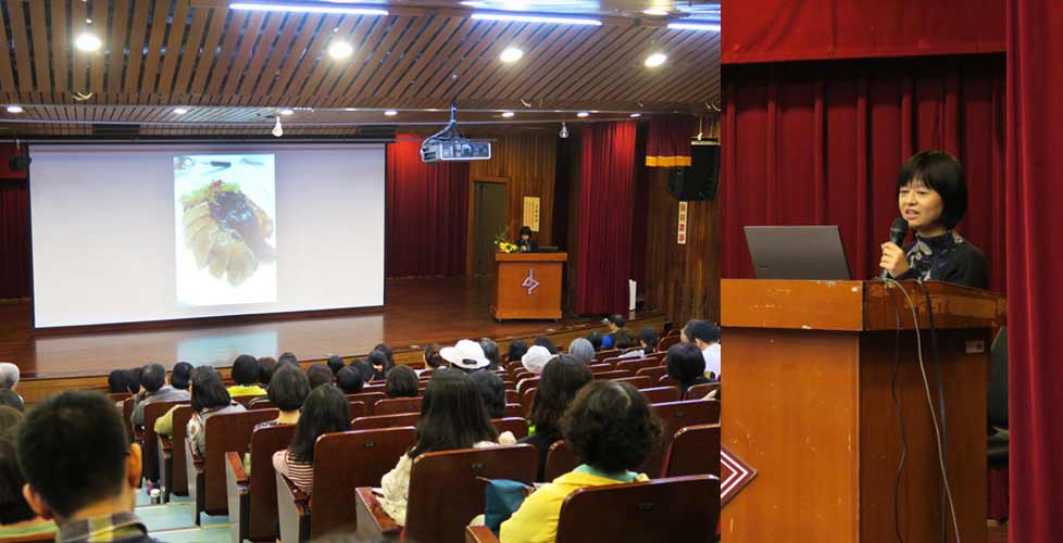 2015.12.12 台中「勾勒,台灣滋味」講座