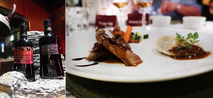 2017.10.17 HIGHLAND PARK 「Valkyrie」＆「Full Volume」單一麥芽威士忌餐酒宴（藏薪食譜）