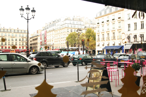 ｛旅人之窗｝相見懷念，巴黎瑪德蓮廣場　