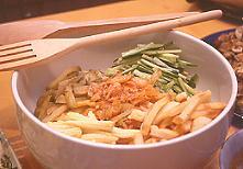 香辣爽口的味噌泡菜烏龍麵 (2001.10.02)