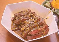 爽口不膩的柳橙百香牛排 (2002.03.26)